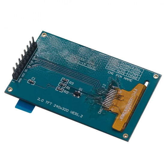 Barevný displej IPS 2.0" 320x240 ST7789 SPI - standardní pinout