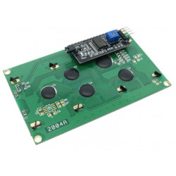 Znakový LCD displej 20x4 I2C (modrý)