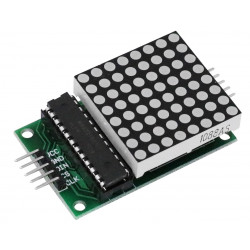 Maticový 8x8 LED displej s řadičem MAX7219