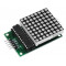 Maticový 8x8 LED displej s řadičem MAX7219
