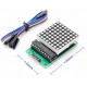 Maticový 8x8 LED displej s řadičem MAX7219