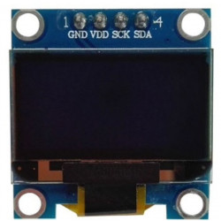 Grafický OLED displej 0.96" 128x64 I2C bílý
