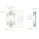 Držák baterie CR2032 BS-6-1 s vývody do PCB SMD