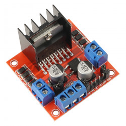 Modul dvojitého H-můstku L298N (pro DC motory nebo krokový motor)