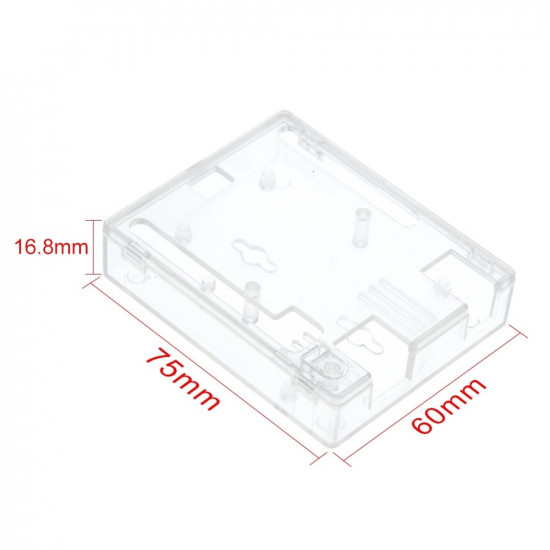 Transparentní plastová krabička pro Arduino Uno R3