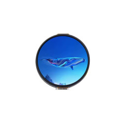 Waveshare ESP32-C6-Touch-AMOLED-1.32 s kulatým AMOLED dotykovým displejem
