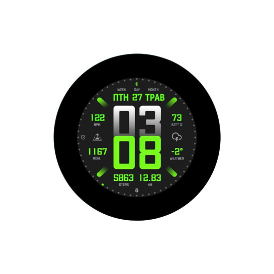 Waveshare ESP32-S3-Touch-LCD-2.1 s kulatým IPS LCD dotykovým displejem