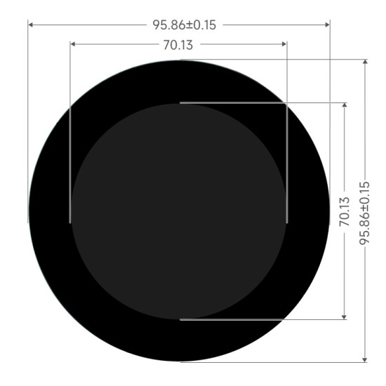Waveshare ESP32-S3-Touch-LCD-2.8C s kulatým IPS LCD dotykovým displejem