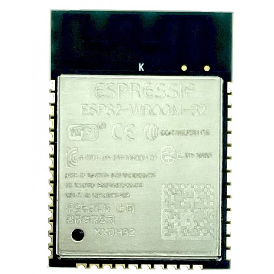 Modul ESP32-WROOM-32 s Wi-Fi, Bluetooth a BLE (3.3V/4MB FLASH/240MHz)