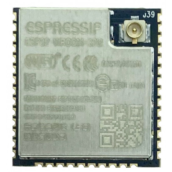 Modul ESP32-WROOM-32U s Wi-Fi, Bluetooth a BLE (3.3V/4MB FLASH/240MHz)