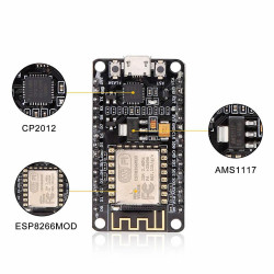 Vývojová deska Lua NodeMcu ESP8266 ESP-12F CP2102 WiFi