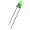 LED dioda kulatá 3mm, zelená