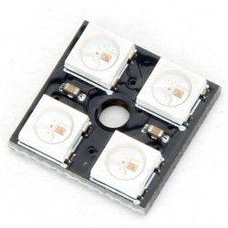 Inteligentní RGB LED modul s 4 x WS2812 NeoPixel