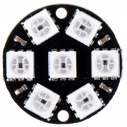 Inteligentní RGB LED modul s 7 x WS2812 NeoPixel