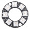 Inteligentní RGB LED modul s 8 x WS2812 NeoPixel