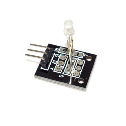 Dvoubarevný 3mm LED modul - červená a zelená (KY-029)
