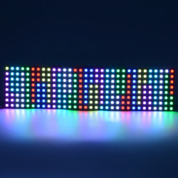 Inteligentní RGB LED modul s 256 x WS2812 (8x32) NeoPixel flexibilní