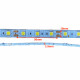 LED pásek žlutá 5m SMD5050 voděodolný IP65 (60led/m, 4W/m, 12V)