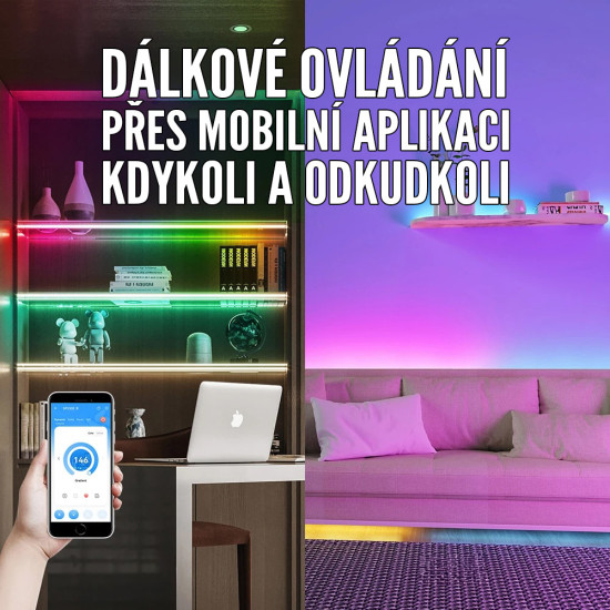 Řídicí jednotka LED pásků SP530E (WiFi, Bluetooth)