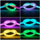 Inteligentní RGB LED pásek opletený 3m WS2812 NeoPixel (50led/m, 14W/m, IP67)
