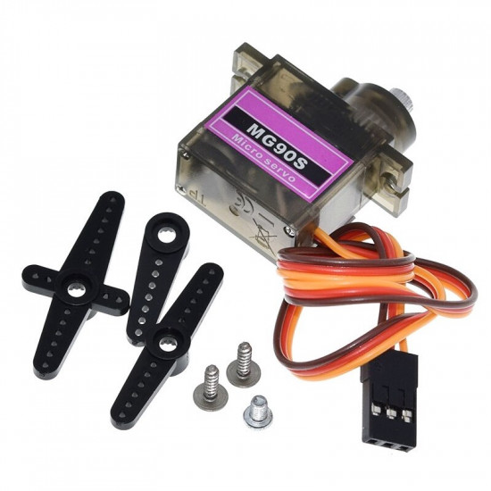 Micro servo MG90S s kovovými převody 14g (180°)