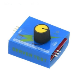 Tester servomotorů a ESC regulátorů CCPM