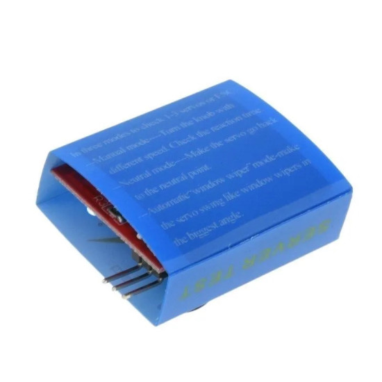 Tester servomotorů a ESC regulátorů CCPM