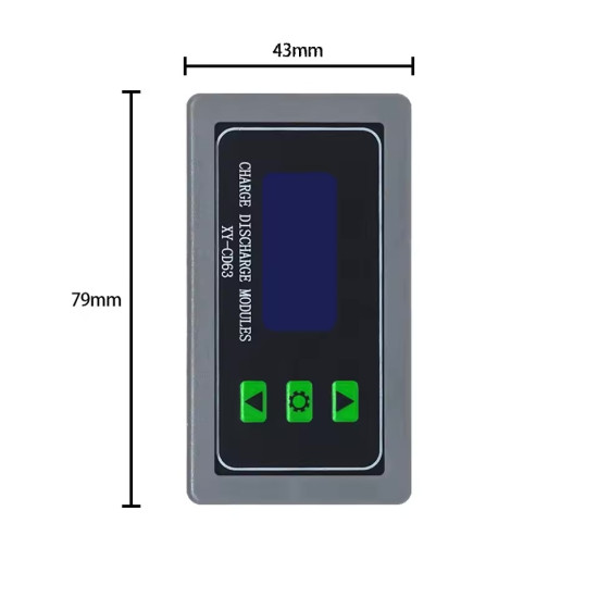 Ochranný a odpojovací modul baterie XY-CD63 30A (hlídání napětí, nabíjení/vybíjení, 6-60V)