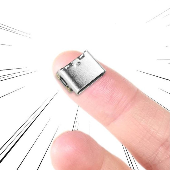 Mini nabíjecí modul Li-Ion 3.7V 600mA USB-C