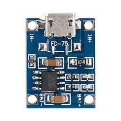 Nabíječka Li-Ion článků TP4056 s microUSB