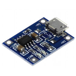 Nabíječka Li-Ion článků TP4056 s microUSB