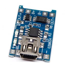 Nabíječka Li-Pol/Li-Ion článků TP4056 s miniUSB