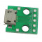Micro USB breakout redukce DIP (2.54mm)