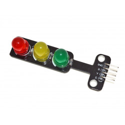 Tříbarevný LED semafor (3.3V-5V)
