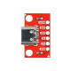 USB-C breakout deska samice zásuvka 2.54mm