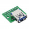 USB 3.0 A samice zásuvka breakout redukce DIP (2.54mm)