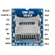 Zvukový modul WTV020-SD-16P s podporou SD karty (MP3/AD4/WAV)