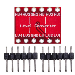 Obousměrný čtyřkanálový převodník logických úrovní TTL 3.3V/5V