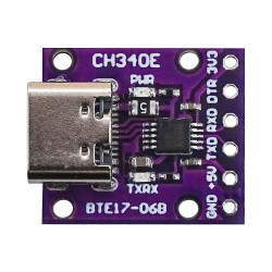 Převodník WCH CH340E (USB-C na TTL / UART)