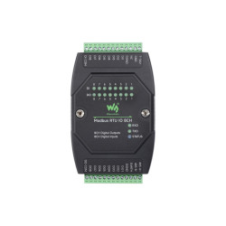 Waveshare Modbus RTU průmyslový digitální vstupně-výstupní modul 8CH