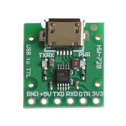 Převodník WCH CH340E (USB na TTL / UART)