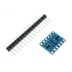 Obousměrný dvoukanálový převodník logických úrovní (I2C/UART)