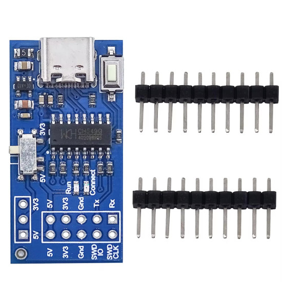 WCH Link debugger pro MCU s RISC-V architekturou a SWD rozhraním