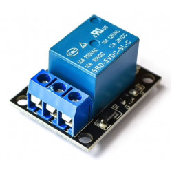 Relé modul jednokanálový 5V (250VAC/30VDC 10A)
