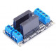 Elektronické SSR relé modul dvoukanálový 5V (240VAC/2A)