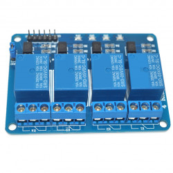 Relé modul čtyřkanálový 24V (250VAC/30VDC 10A)
