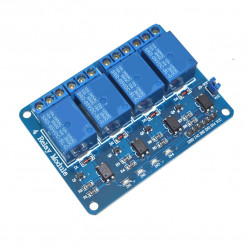 Relé modul čtyřkanálový 12V (250VAC/30VDC 10A)