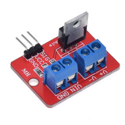 Spínací výkonový modul MOSFET IRF520 PWM (24V/5A)