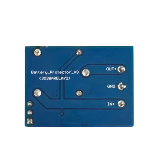 Modul ochrany olověného akumulátoru 12V proti podvybití 10.7V/11.6V