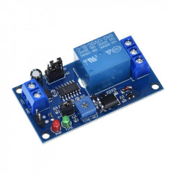 Zpožďovací časové relé (0.13s-3700s, 12V DC)